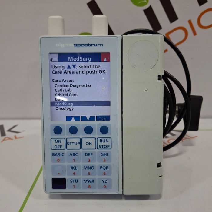 Baxter Baxter Sigma Spectrum 6.02.07 with A/B/G/N Battery Infusion Pump Infusion Pump reLink Online