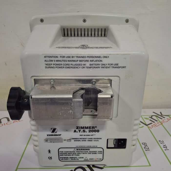 Zimmer ATS 2000 Automatic Tourniquet System