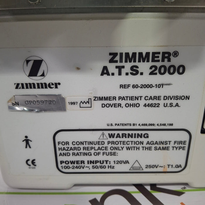 Zimmer ATS 2000 Automatic Tourniquet System