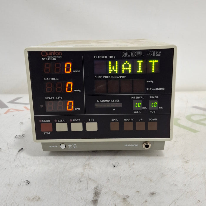 Quinton Model 412 Stress Test Monitor