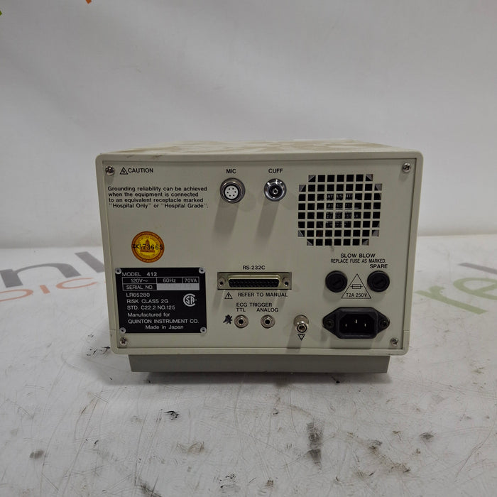 Quinton Model 412 Stress Test Monitor