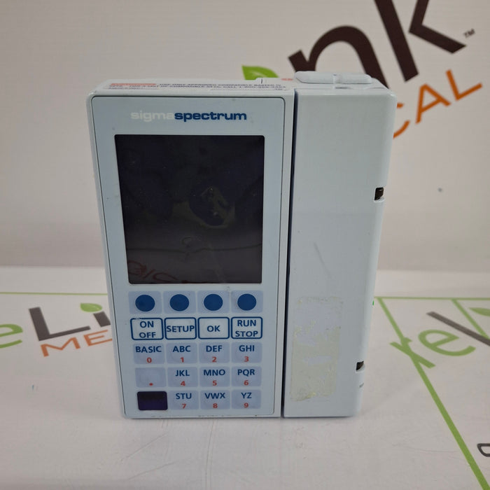 Baxter Sigma Spectrum w/Non Wireless or No Battery Infusion Pump