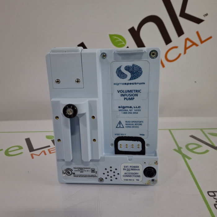 Baxter Sigma Spectrum w/Non Wireless or No Battery Infusion Pump