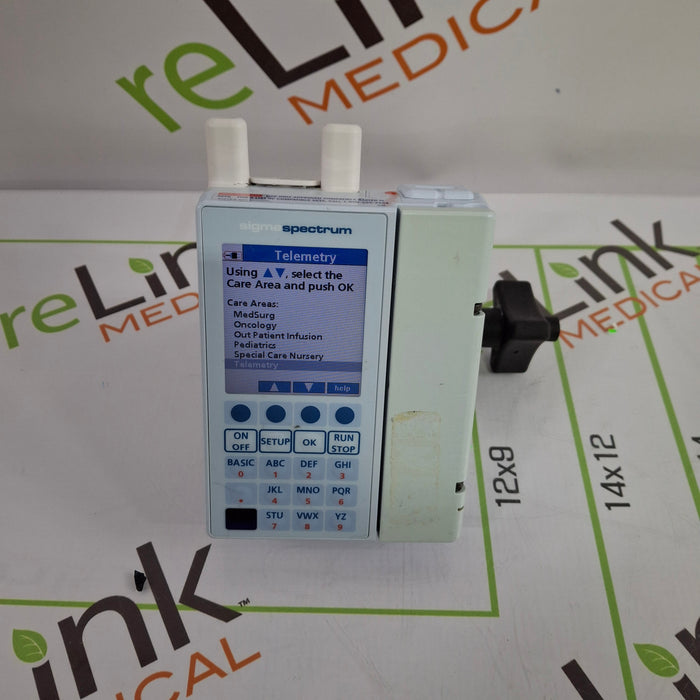 Baxter Baxter Sigma Spectrum 6.02.08 with A/B/G/N Battery Infusion Pump Infusion Pump reLink Online