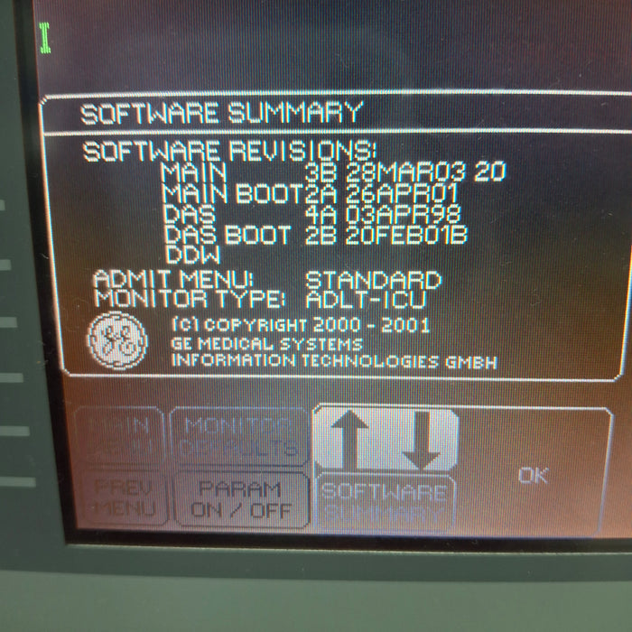 GE Healthcare GE Healthcare Dash 2000 Patient Monitor Patient Monitors reLink Online