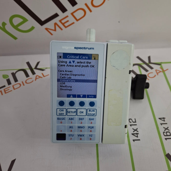 Baxter Sigma Spectrum 6.02.08 with B/G Battery Infusion Pump