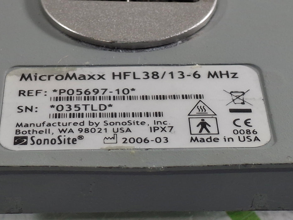 Sonosite HFL38/13-6 MHz Transducer