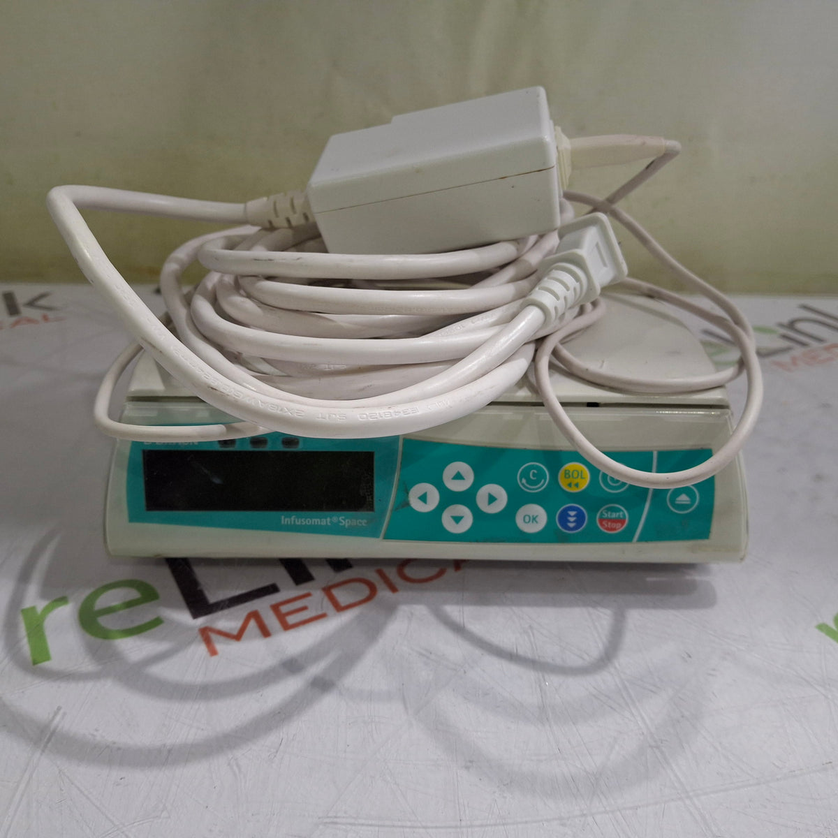 B. Braun Infusomat Space w/AC Adapter Infusion Pump