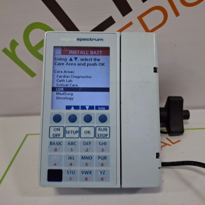Baxter Sigma Spectrum 6.02.07 without Battery Infusion Pump
