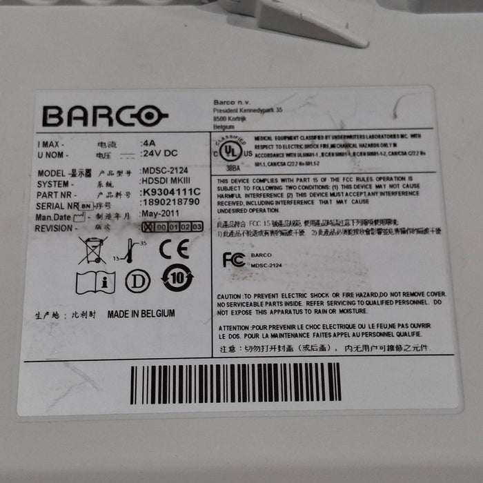 Barco MDSC-2124 Monitor