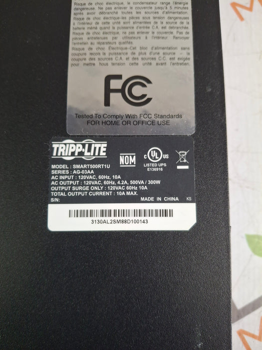 Tripp Lite Tripp Lite 500VA Smart UPS Test Equipment reLink Online