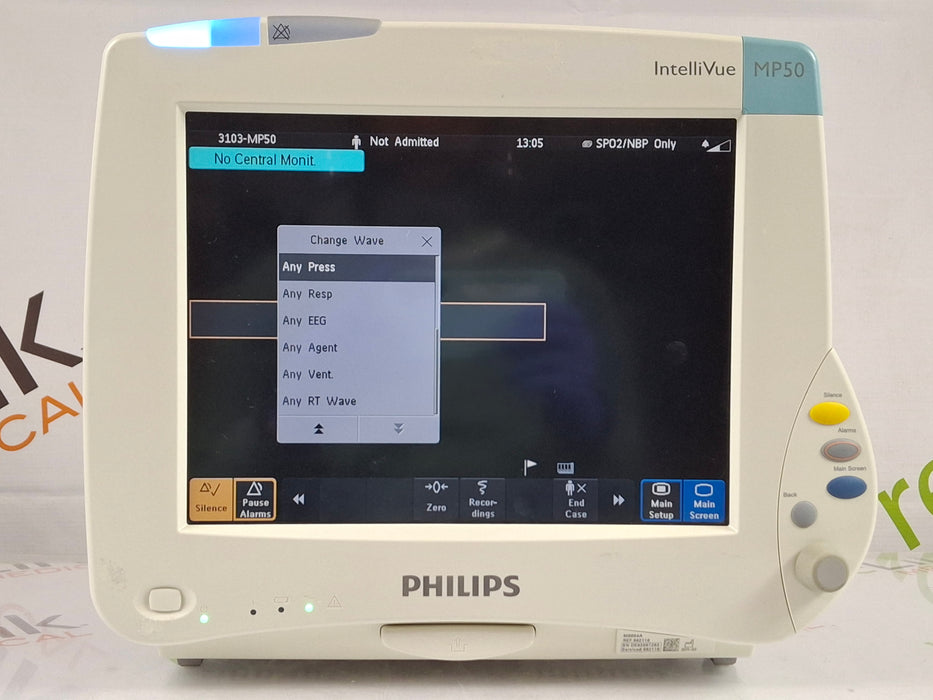 Philips IntelliVue MP50 Patient Monitor
