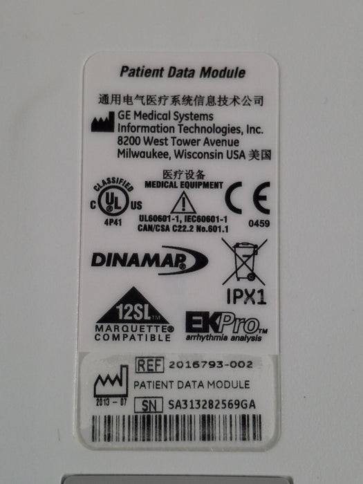 GE Healthcare PDM Nellcor Patient Data Module
