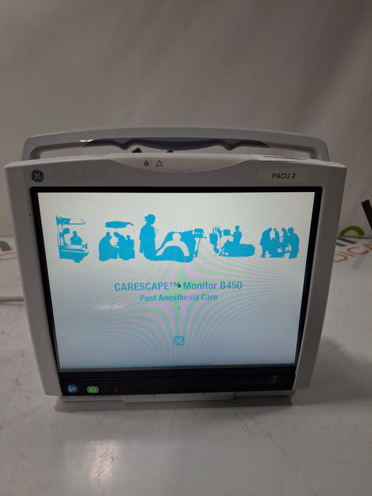 GE Healthcare Carescape B450 Post Anesthesia Care Patient Monitor