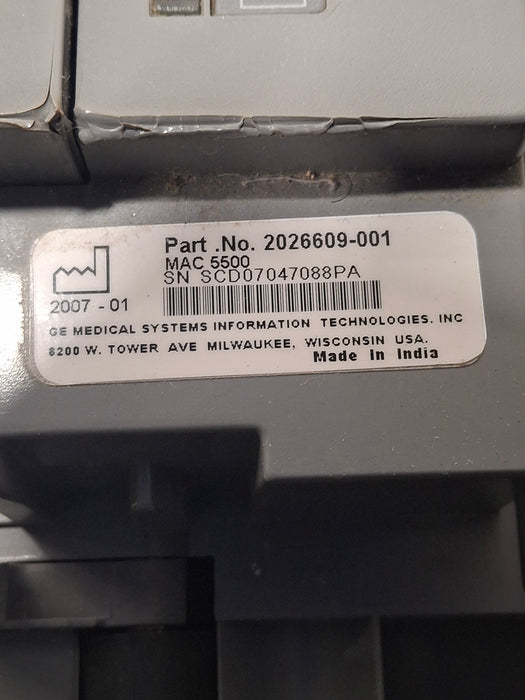 GE Healthcare MAC 5500 ECG without CAM Module