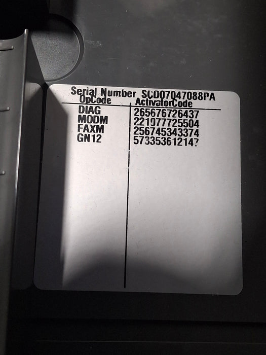 GE Healthcare MAC 5500 ECG without CAM Module