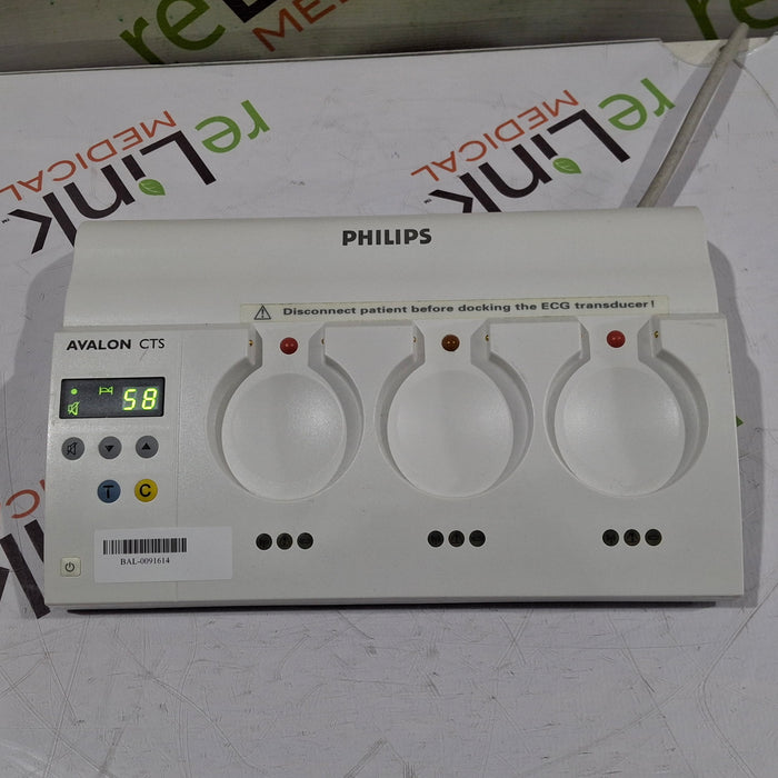 Philips Avalon M2720A CTS Fetal Transducer Base Station