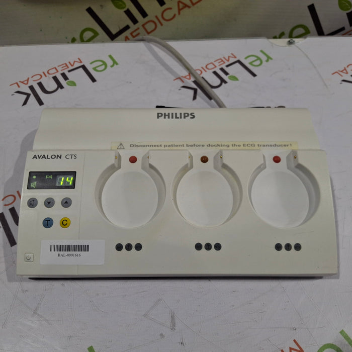 Philips Avalon M2720A CTS Fetal Transducer Base Station