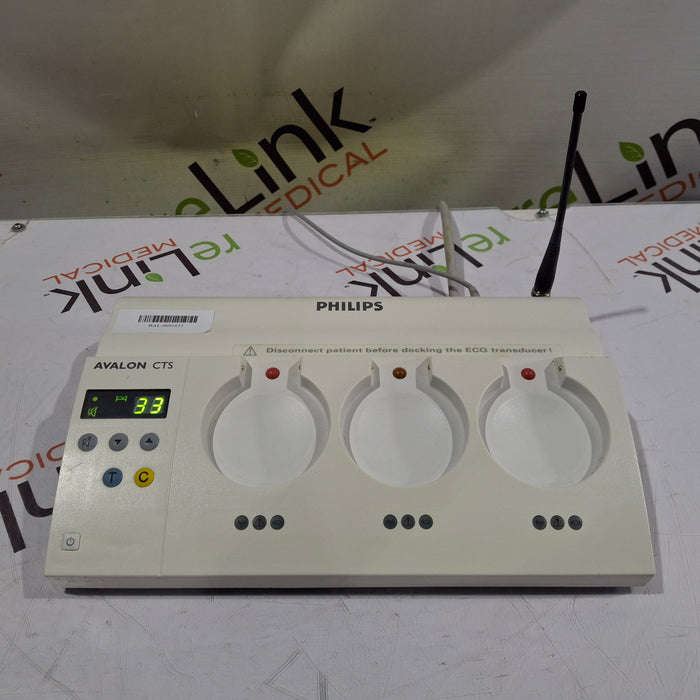 Philips Philips Avalon M2720A CTS Fetal Transducer Base Station Patient Monitors reLink Online