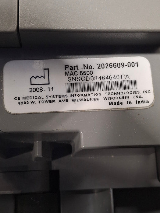 GE Healthcare MAC 5500 ECG without CAM Module