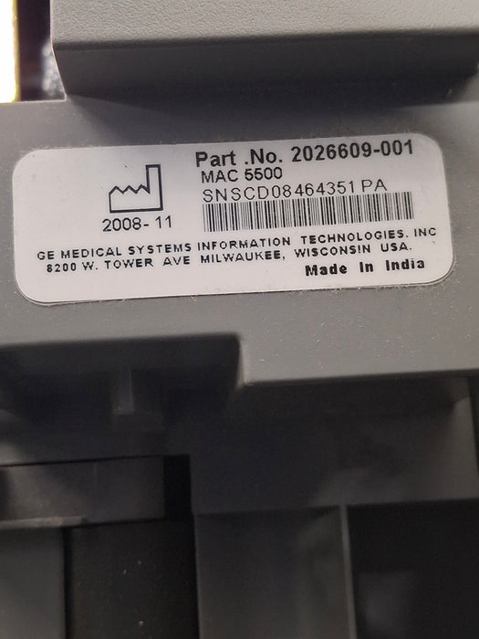 GE Healthcare MAC 5500 ECG without CAM Module