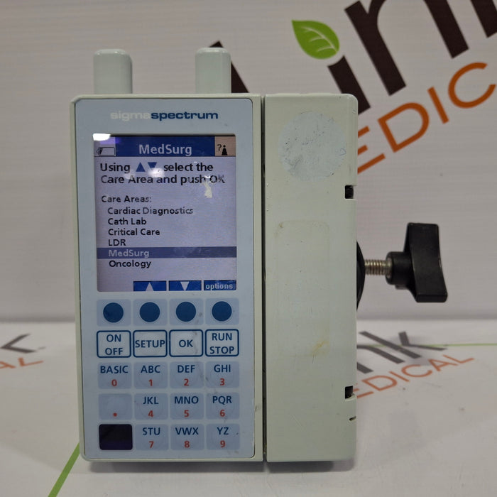 Baxter Sigma Spectrum 6.05.13 with A/B/G/N Battery Infusion Pump