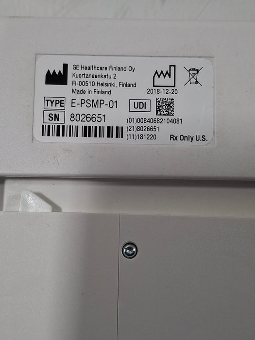 GE Healthcare GE Healthcare E-PSMP-01 Module Patient Monitors reLink Online
