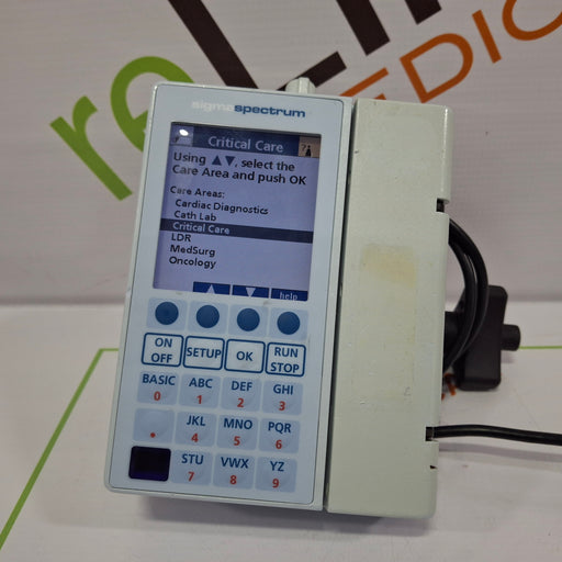 Baxter Baxter Sigma Spectrum 6.02.07 with B/G Battery Infusion Pump Infusion Pump reLink Online