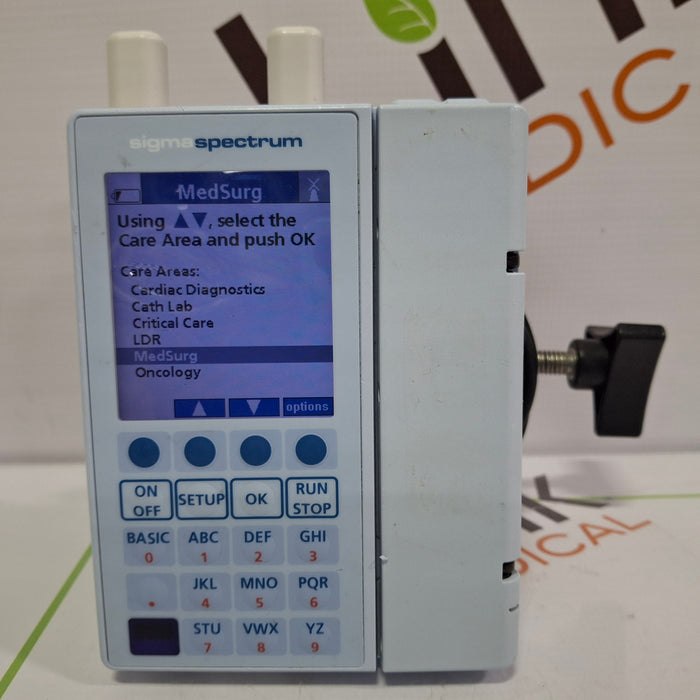 Baxter Sigma Spectrum 6.05.14 with A/B/G/N Battery Infusion Pump