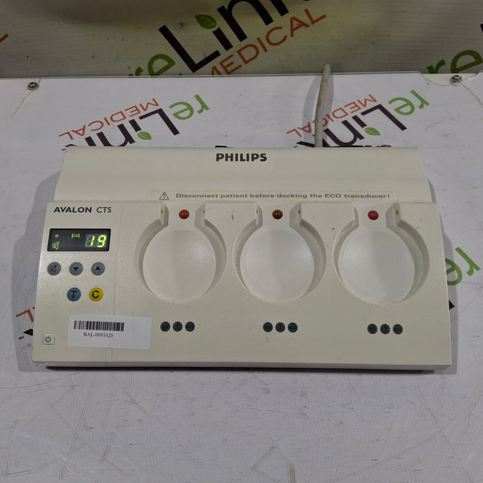 Philips Avalon M2720A CTS Fetal Transducer Base Station