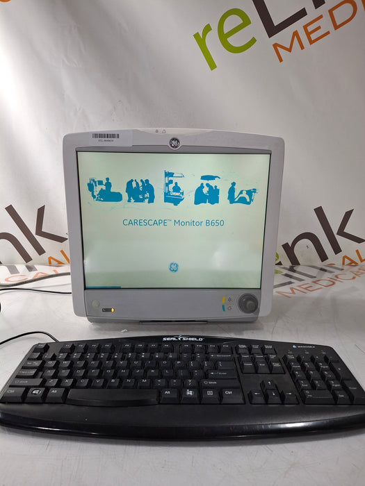 GE Healthcare Carescape B650 Critical Care Patient Monitor