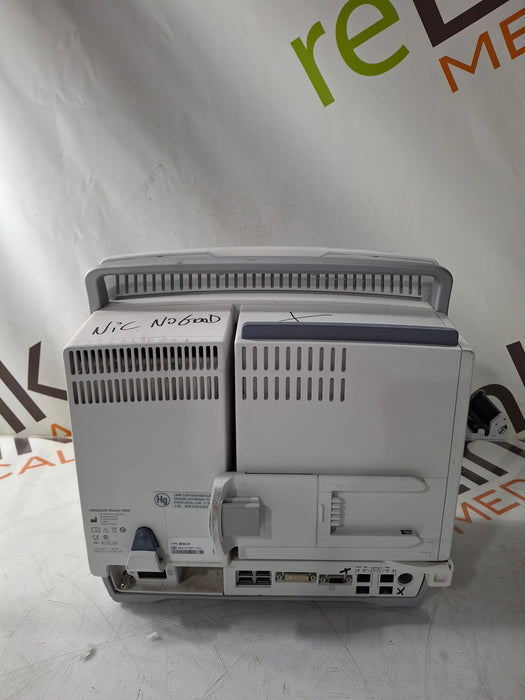 GE Healthcare Carescape B650 Critical Care Patient Monitor