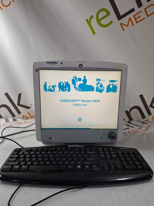 GE Healthcare Carescape B650 Critical Care Patient Monitor