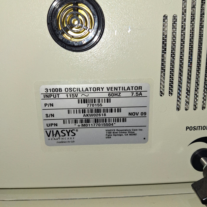 CareFusion SensorMedics 3100B Ventilator