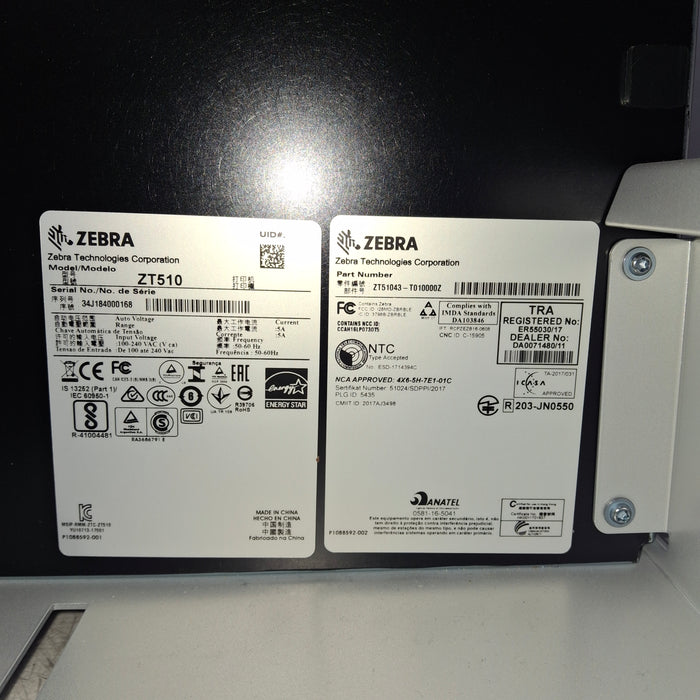 Zebra ZT510 Thermal Transfer Printer