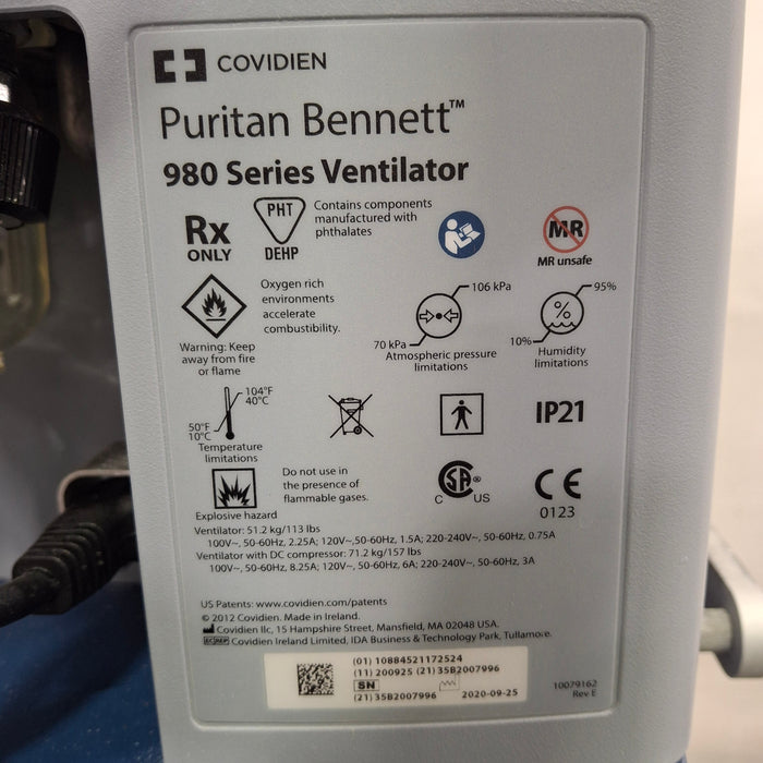 Puritan Bennett 980 Ventilator