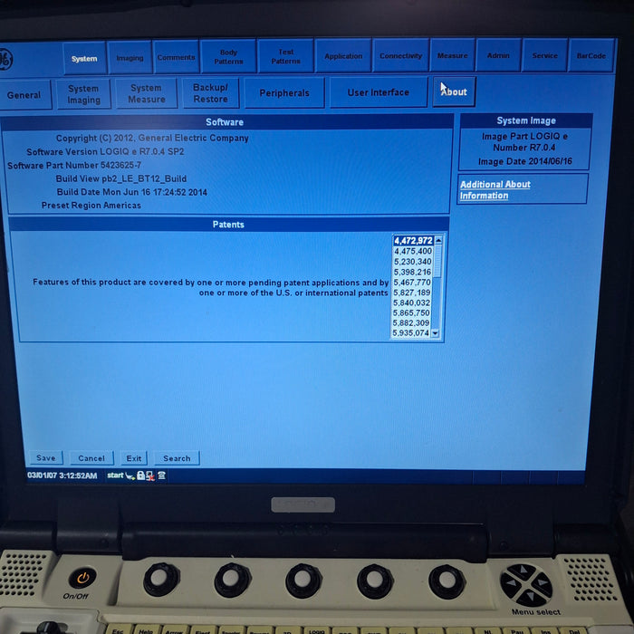 GE Healthcare Logiq e Ultrasound