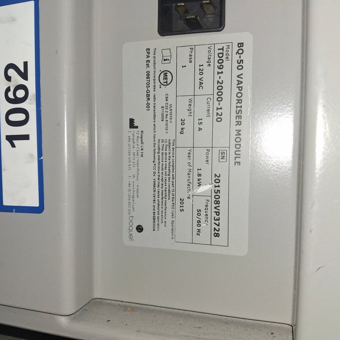 Bioquell Bioquell BQ-50 Hydrogen Peroxide Vapor Generator Industrial Equipment reLink Online