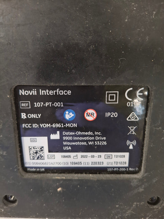Monica Healthcare Limited 107-PT-001 Fetal Monitor