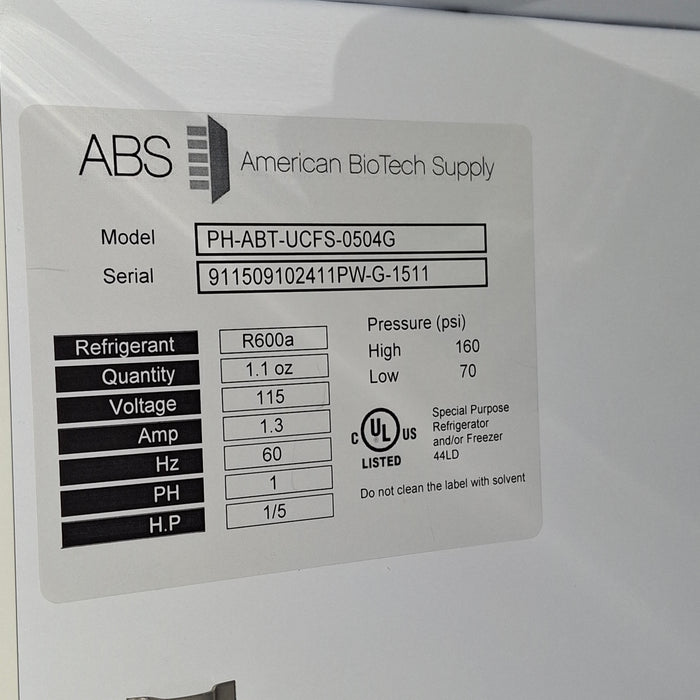 American BioTech Supply PH-ABT Med Fridge