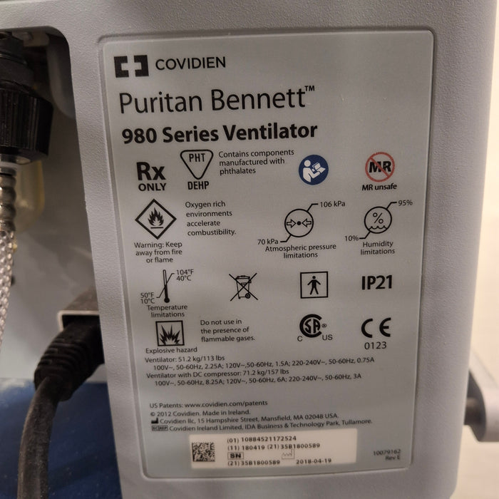 Puritan Bennett 980 Ventilator