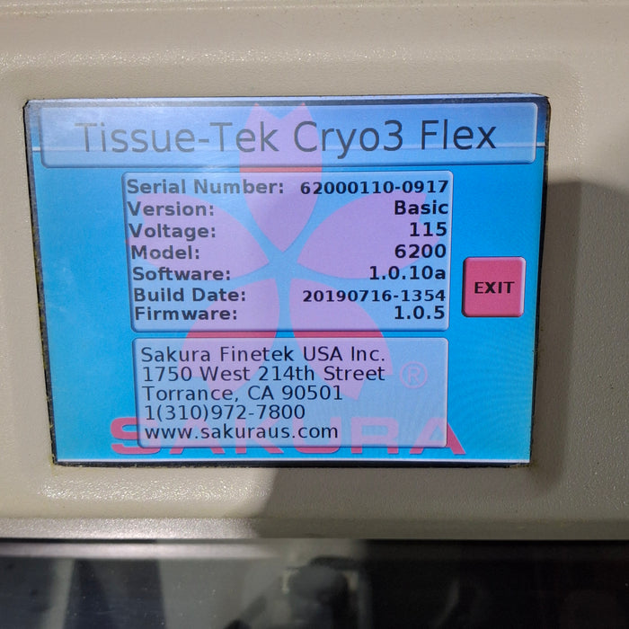 SAKURA Tissue-Tek Cryo3 Flex Cryostat