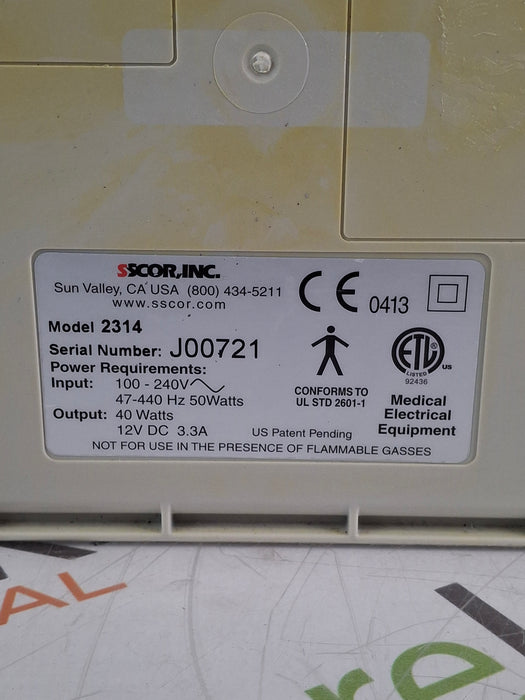 SSCOR, Inc. 2314 Portable Aspirator