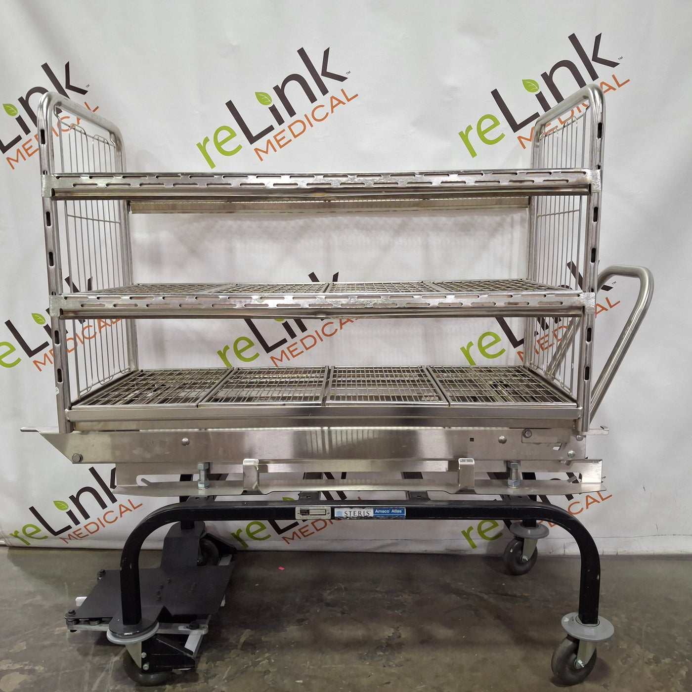 Steris Amsco Atlas Sterilizer Loading Cart