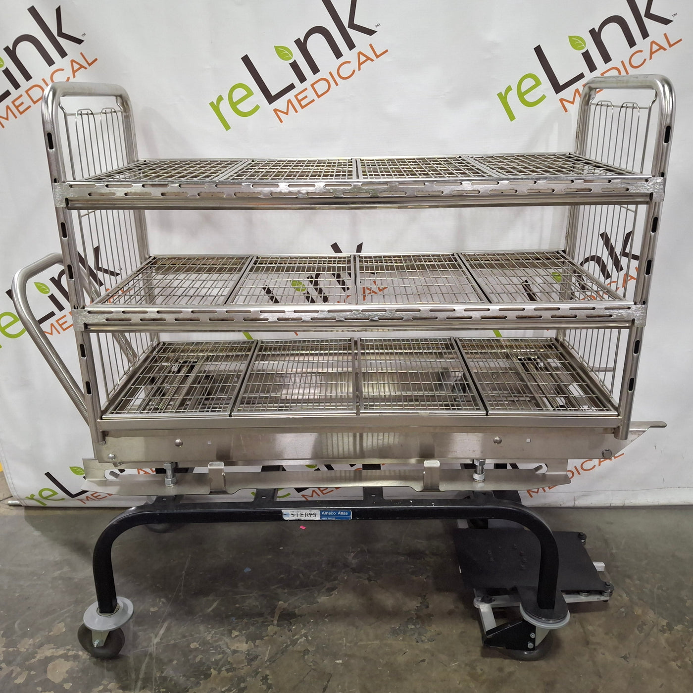 Steris Amsco Atlas Sterilizer Loading Cart
