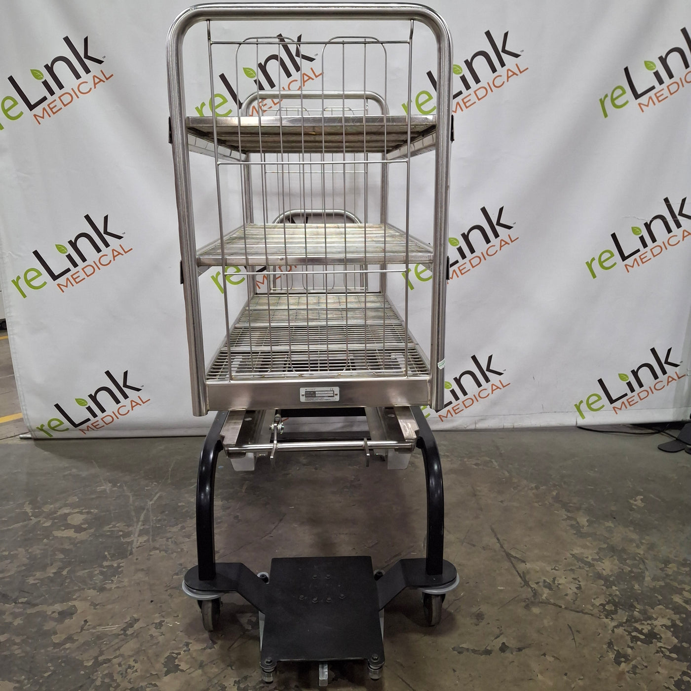 Steris Amsco Atlas Sterilizer Loading Cart