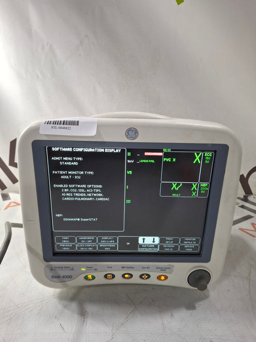 GE Healthcare GE Healthcare Dash 4000 - GE/Nellcor SpO2 Patient Monitor Patient Monitors reLink Online
