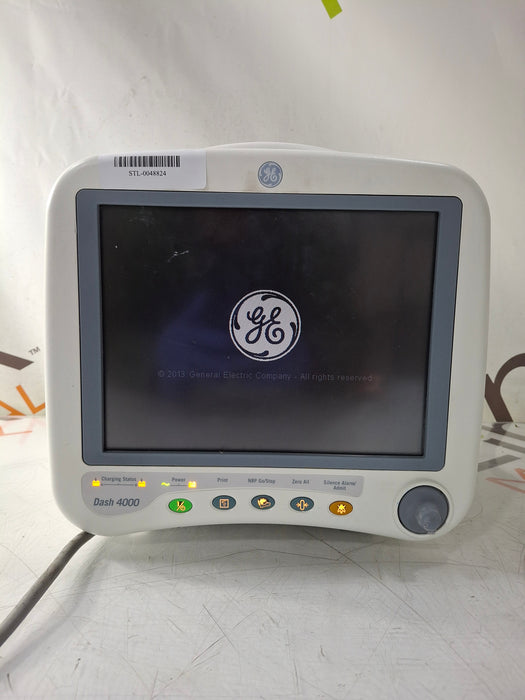 GE Healthcare Dash 4000 - Masimo SpO2 Patient Monitor