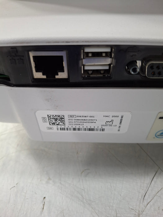 GE Healthcare MAC 2000 ECG