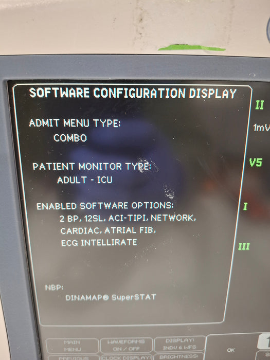 GE Healthcare Dash 4000 - GE/Nellcor SpO2 Patient Monitor